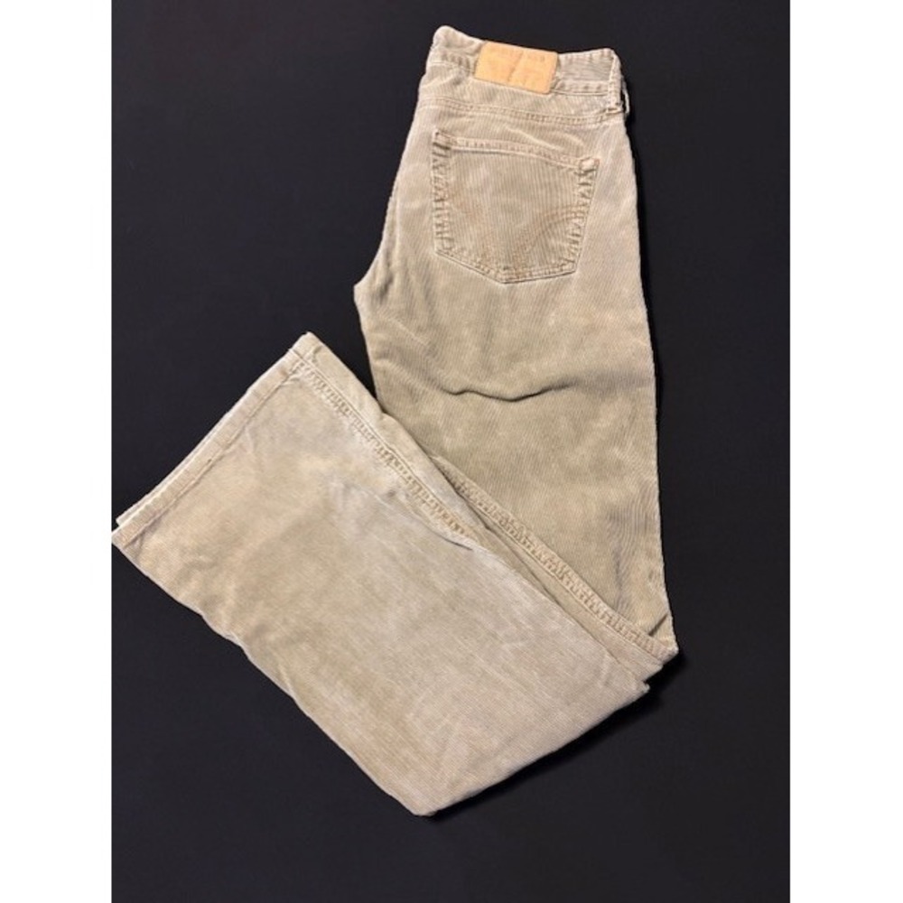 Hollister size 5 light brown/olive green corduroy pants
